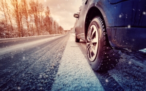 Fahrtraining im Schnee zum Führerschein in Wagen - Driving Point